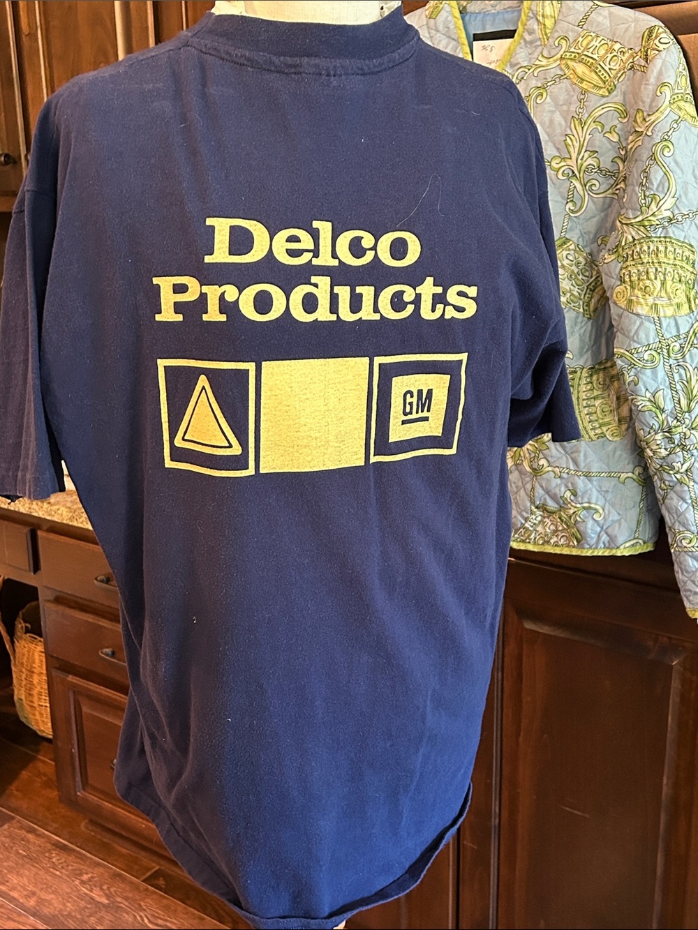 Hanes Beefy T-Shirt Sz XXL Delco Products “Ball Joint Team” Navy Graphic Cotton